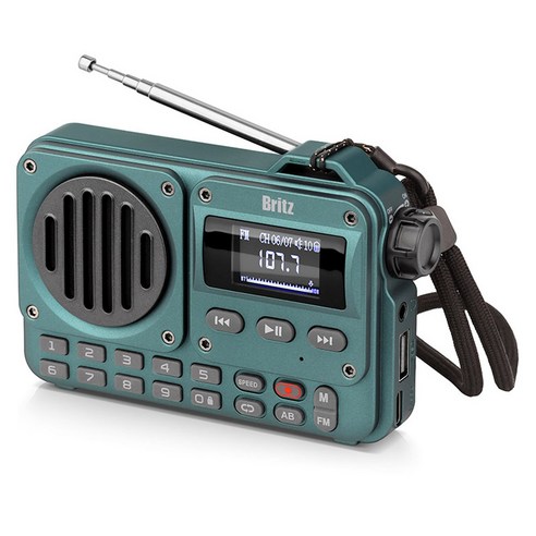 브리츠 FM 라디오 블루투스 스피커