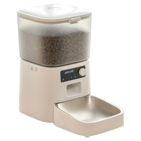 페블펫 와이파이 앱연동 강아지 고양이 애견 대용량 3.5L 스마트 자동급식기 IPF-W100