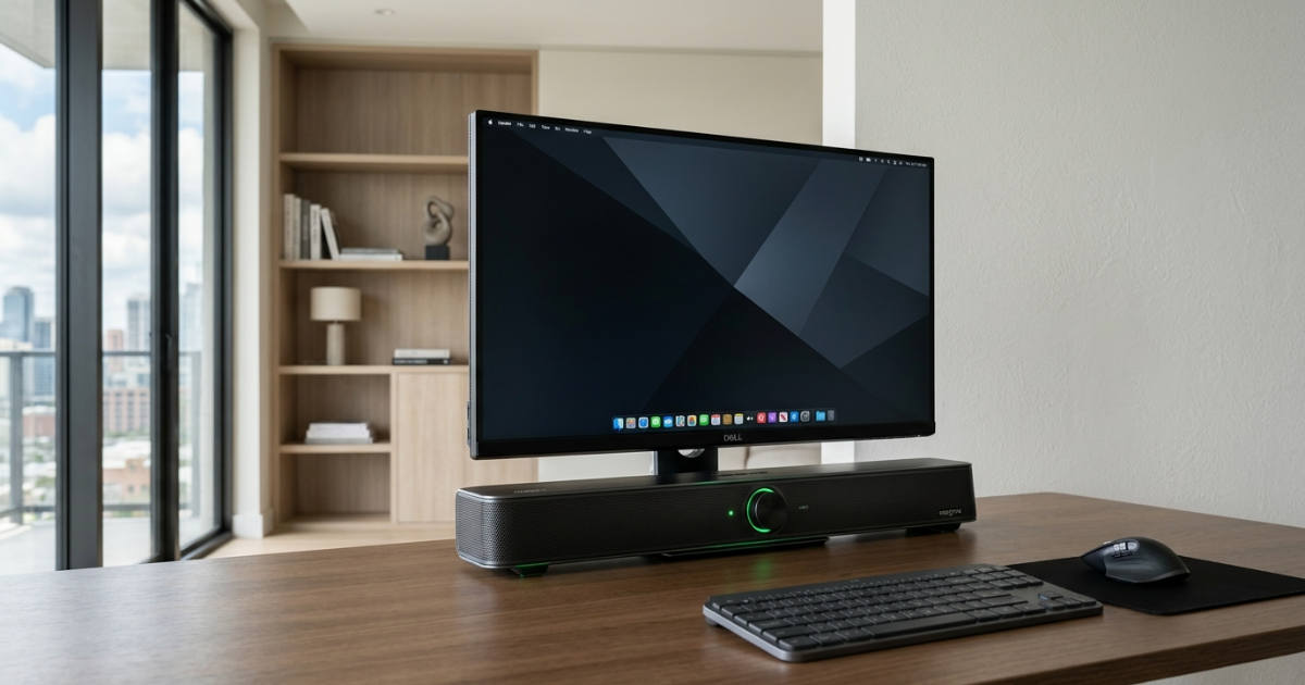 PC 사운드바 검은색